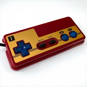 Custom Nintendo NES Controller w/ Authentic Famicom Shell Retro Family Computer - Picture 1 of 7
