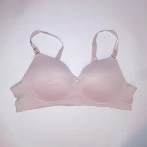 Torrid Bra 40B Push Up Plunge Solid Beige Curve Wireless - Picture 1 of 7