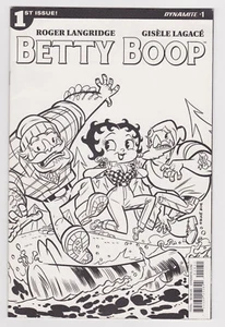BETTY BOOP comic #1 plus HEROINE OF HEARTS clipping - Picture 1 of 3