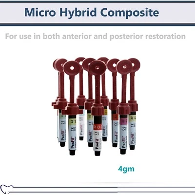 Dental Silmet ProFil Dental Micro Hybrid Composite All Shades - Syringe 4g.