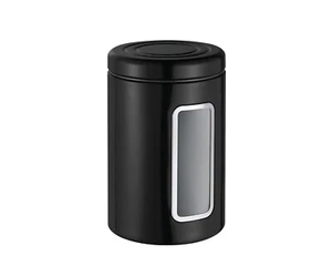 WESCO 321206-62 Vorratsdose CLASSIC LINE in SCHWARZ Retro Design / Vorratbehä... - Bild 1 von 7