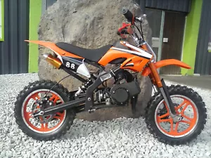 Pocketbike Dirtbike Pocket Cross Bike Crossbike Dirt 50 49 Kindermotorrad Kinder - Bild 1 von 7