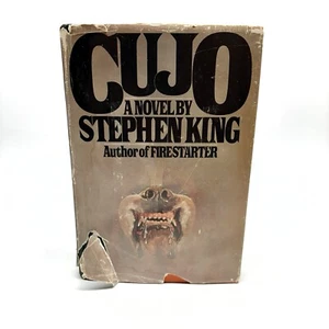 CUJO by Stephen King Hardcover W/Dust Jacket Book Club Edition 1981 - Picture 1 of 14