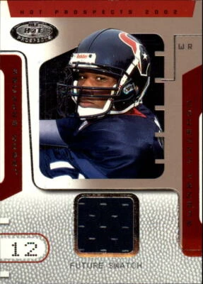 2002 Hot Prospects #99 Jabar Gaffney RC Jersey Card /1000   - Image 1 of 2