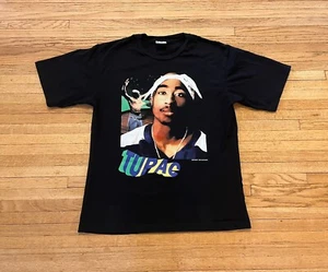Vintage 90’s Tupac Double Sided Rap Tee Cronies XXL USA 2-PAC Keep Ya Head Up - Picture 1 of 12