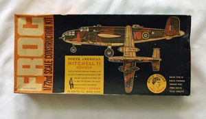 North America Mitchell II Bomber #F159 1:72 Frog Plastic Model Kit Complete VNTG - Picture 1 of 6