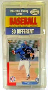 TREAT Upper Deck Collectible Baseball Trading Cards NEW IN CASE 30 Stars Rookies - Picture 1 of 2