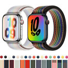 Loop Band Armband für Apple Watch 9 8 7 6 5 4 SE Ultra 2 Sport Nylon 44/41/45/49mm