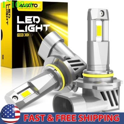 9005 LED Headlight Super Bulb Bright White 6500K 30000LM High/Low Beam 1-10Set - Image 1 of 4