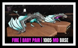 ARK Survival Ascended PvE WYVERN Firetron/galaxy Top 1005 base PC/XBOX/PS5 ASA - Picture 1 of 2