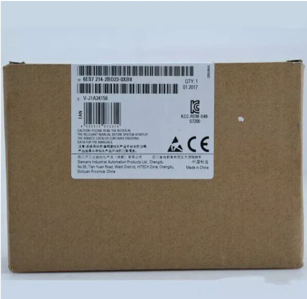 6ES7214-2BD23-0XB8 1PCS NEW SIEMENS CPU S7-200CN CPU224XP 6ES7214-2BD23-0XB8 - Image 1 of 1