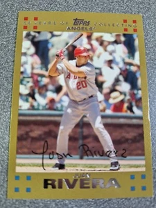2007 Topps - Juan Rivera #204 Gold Numbered /2007 N84 - Picture 1 of 2