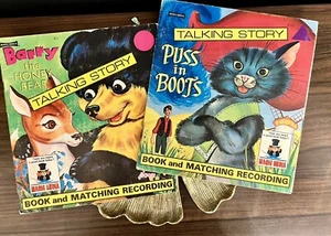 Puss In Boots Talking Story and Vinyl 45 1976 And Beary der Honigbär - Bild 1 von 4