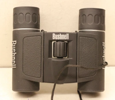 Bushnell 132514 PowerView 8x21 Compact Binoculars & Belt Pouch 368' @ 1,000 yds - Image 1 of 4