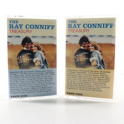 The Ray Conniff Treasury (2 Cassette Tape Set, 1994, Good Music) BT-24584 TESTED - Image 1 of 4