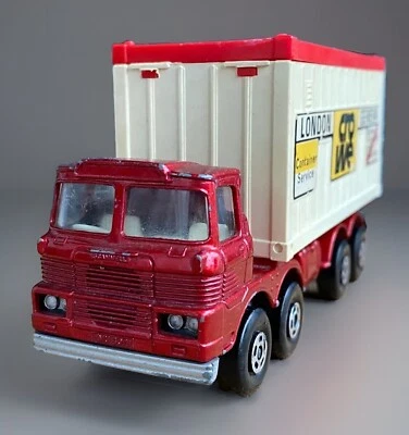 MATCHBOX-LESNEY Super Kings Scammell Container Truck, Crowe, K-24, 1976, 0,151 k - Bild 1 von 4