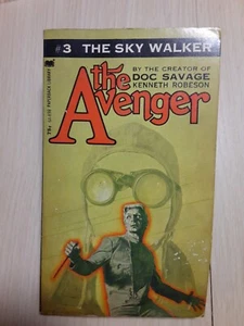 The Avenger #3: THE SKY WALKER by Kenneth Robeson (Creator of Doc Savage) - Picture 1 of 3