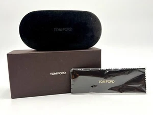 Tom Ford Samt Sonnenbrillenetui, Box, Putztuch Braun Neu Original - Bild 1 von 4