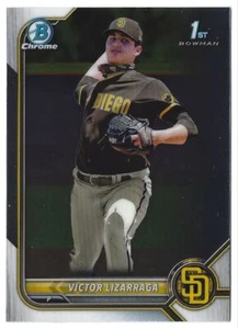 2022 Bowman Chrome Prospects Victor Lizarraga #BCP-127 READ&SAVE!, San Diego - Picture 1 of 2