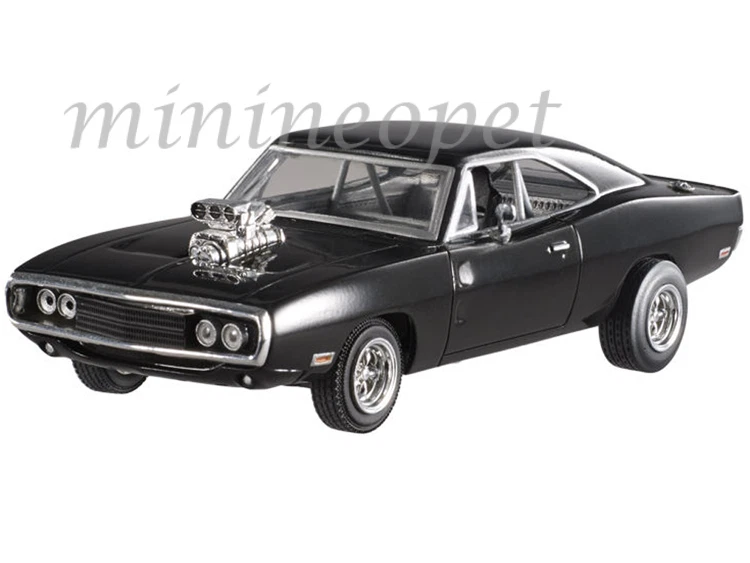 HOT WHEELS BLY27 ELITE 2001 THE FAST & FURIOUS 1970 DODGE CHARGER 1/43 BLACK - Image 1 of 2
