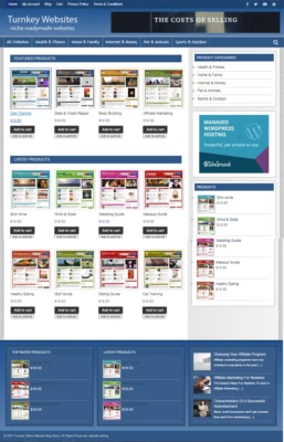 Complete Website for Sell Ready Made Niche Websites 50 scripts included - Image 1 of 4