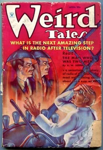 Zellstoff: Weird Tales April 1935 - Brundage Cover - Eando Bender G - Bild 1 von 1