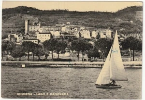 BOLSENA - VITERBO - LAGO E PANORAMA - VIAGG. 1954 -91659- - Picture 1 of 1