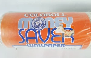 1 x Coloroll wallpaper vintage retro made in England  VW camper stripe pattern  - Picture 1 of 13