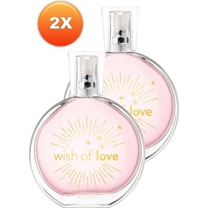 2 x Wish of Love Avon Damen EDT 1,7oz 50ml EDT Parfüm Duft frisch - Bild 1 von 8