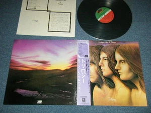EMERSON LAKE & PALMER Japan P-10113A 1974 Version NM LP+Obi TRILOGY - Picture 1 of 9