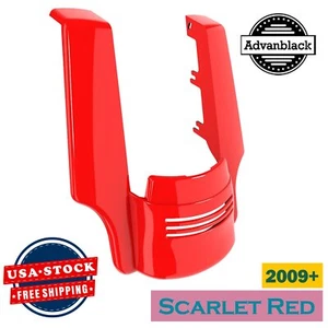 Scarlet Red Stretched Rear Fender Extension For 2009+ Harley Street Road Glide - Picture 1 of 13