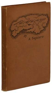Flatland by A Square ~ EDWIN A. ABBOTT ~ First American Edition 1st ~ 1885 - Imagen 1 de 8