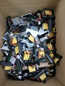 JOB LOTS BOX OF ASSORTED ELECTRICAL ITEMS, PARTS COMPONENTS B - Picture 1 of 13