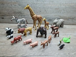 PLAYMOBIL® Zoo animales parque salvaje safari animales vida silvestre jirafa mono león elefante - Imagen 1 de 16
