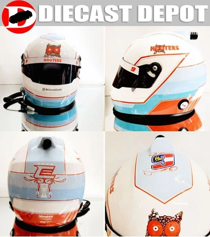 CHASE ELLIOTT 2022 HOOTERS   FULL SIZE  HELMET - NO COUPONS Cover