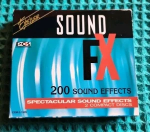 SOUND FX 200 Spectacular Sound Effects (2-CD Box Set 1994) - Picture 1 of 4