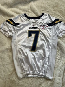 2008 Billy Volek Game Issued/Worn Jersey International Series London #7 CHARGERS - Picture 1 of 4