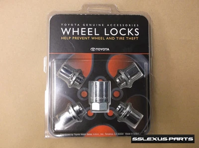 JUEGO DE CERRADURAS DE RUEDA OEM LEXUS ES350 ES300H ES330 ES300 (2002-2019) 00276-00900 Foto 1 de 3