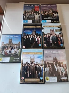 Downton Abbey: Season 1 - 6 + The Finale (DVD, 2015) Drama Romance TV Series - Picture 1 of 2