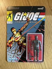 SDCC 2022 Excl  GI JOE SNAKE EYES GI Joe Super7 ReAction SLIENT ISSUE Variant