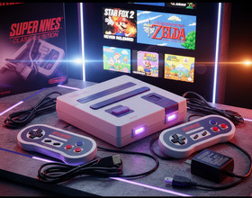Nintendo Super NES Classic Edition - Pre-loaded with 21 Legendary Games