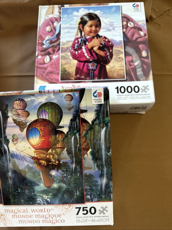 Native Portraits 1000 Jigsaw Puzzle Ceaco 2012