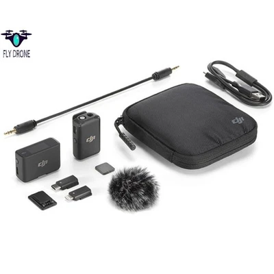 DJI Mic (1 TX + 1 RX) Wireless Microphone 250m (820 ft.) Range14-Hour Rec (B2) - Image 1 of 4