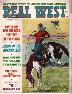 Real West Magazine March 1966 Fantastic Story Of Missouri's Mad Cannibal - Picture 1 of 2