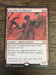 Razorkin Needlehead - Duskmourn: House of Horror (DSK) - EN R 0153 - Picture 1 of 2