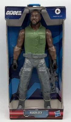 Hasbro GI Joe Roadblock 9 Inch Action Figure with Assault Rifle Toy 2022 New - Image 1 of 4