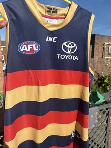 AFL Aussie Rules Adelaide Crows 2XL Great Condition Used - Picture 1 of 5