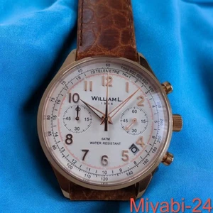 William L. 1985 Quarz Chronograph mit Box & Handbuch, Garantie - Bild 1 von 5