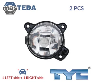 19-0606-01-2 FOG LIGHT LAMP PAIR TYC 2PCS FOR VW TRANSPORTER V,POLO - Picture 1 of 5