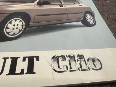 RENAULT Clio Manual De Uso Y Mantenimiento En ALEMÁN ORIGINAL Vintage - Imagen 1 de 4